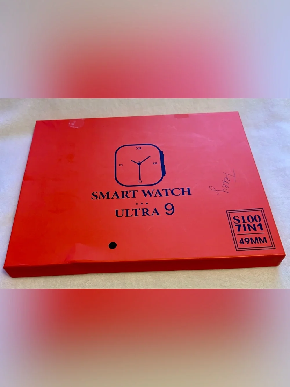 Ultra 9 Smart Watch - Red